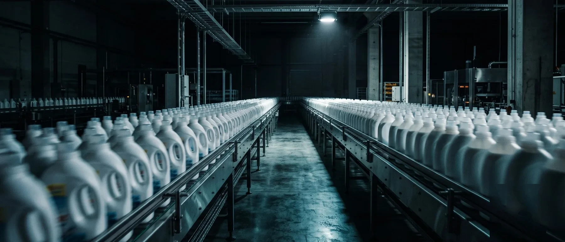 High-volume packaging hall with delta pick robots